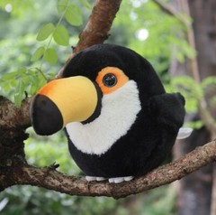 Toucan Bird 4 Inch Stuffed Animal Plush Toys Toddler Doll Kids Gifts