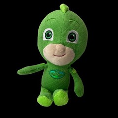 Just Play PJ Masks Gekko Plush Stuffed Toy Doll 8″ Green Travel Size Sewn Eyes