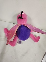 SUGAR LOAF PLUSH ACMI Pink Purple Insect With Wings Ant Fly 6″