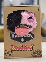 FUGGLER Baddies Series Cute & Cool Monster Plush Toy New – Black Pink Moster