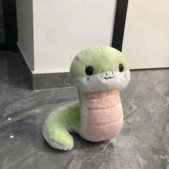 25CM Cute Snake Baby Plush Doll Valentine Gift Soft Animal Toy for Her Kids