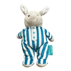 Kids Preferred GOODNIGHT MOON Bunny Rabbit Stuffed Animal With Striped PJs 10”