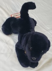 Brewster Black Lab Dog Douglas Stuffed Animal Plush Labrador Retriever Puppy NWT