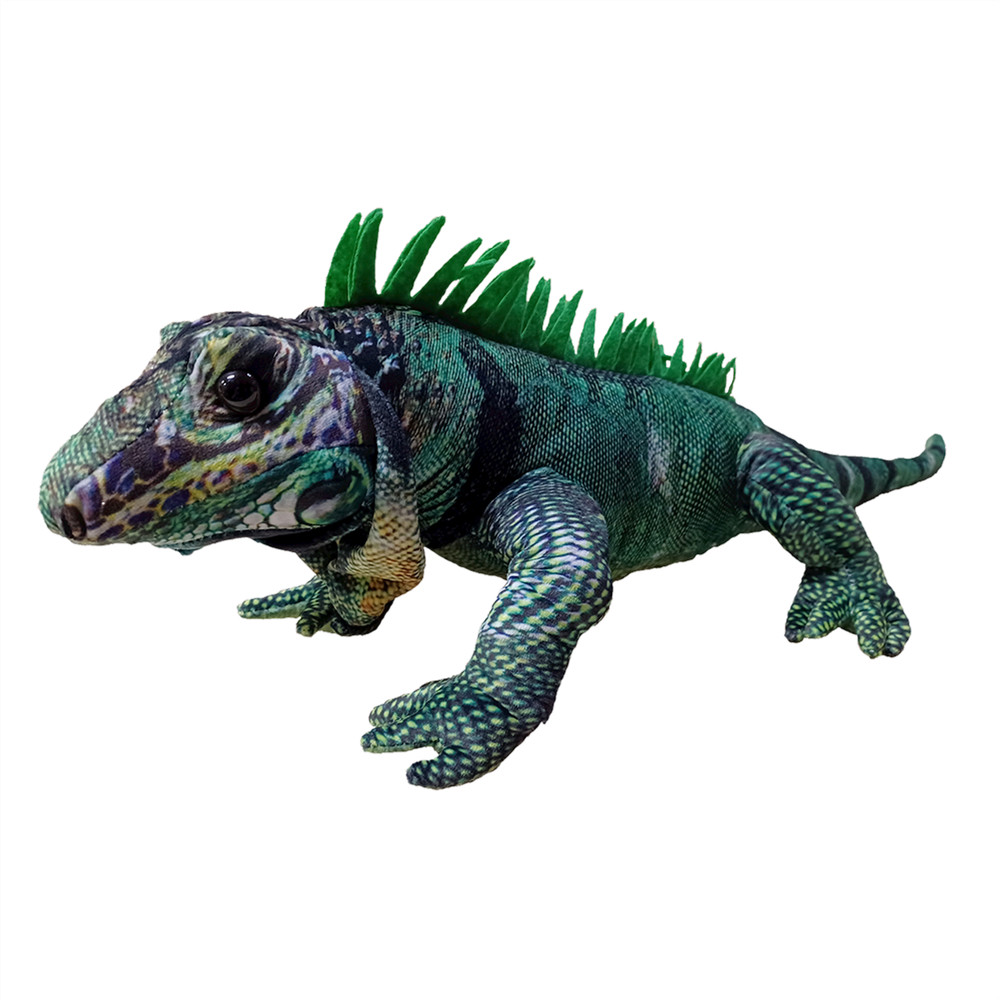 Green Iguana 24.4″ Reptile Plush Stuffed Animal Lifelike Reptile soft Toy