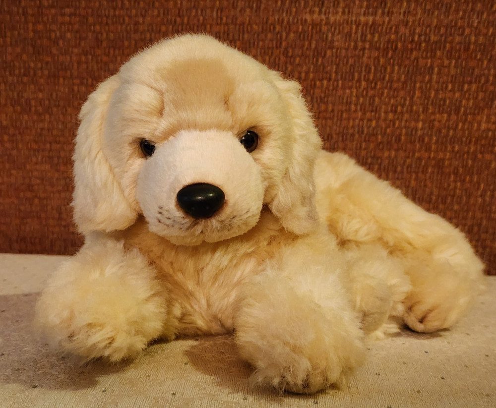 Evergreen Wildlife Adventures 12.5 Inches Golden Retriever Realistic Plush Dog