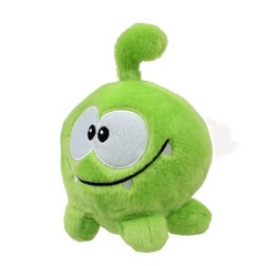 20cm Kawaii Om Nom Frog Plush Toy Cut the Rope Soft Rubber Figure Classic Game