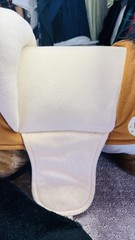 Animal Alley Plush Horse Stuffed Animal Large 41″ Laying Brown White Black Mane