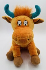 Kohls Cares 12” Mr. Brown Can Moo! Can You? Plush Dr. Seuss Orange Cow