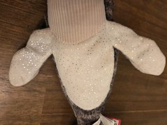 Douglas Cuddle Toys Plush Humpback Whale Sparkles 12″ Good Condition