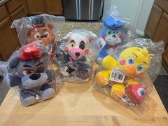 Five Nights at Freddy’s FNAF 2 Plush lot Jazwares