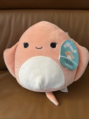Squishmallows Ludovica Stingray Plush Pink White Multicolor Small 2022 S5 #2053