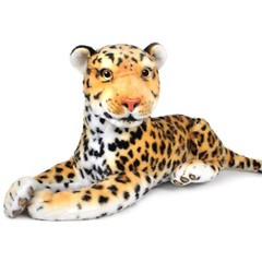 Leah the Leopard | 17 Inch Stuffed Animal Plush Jaguar | By Tiger Tale Toys