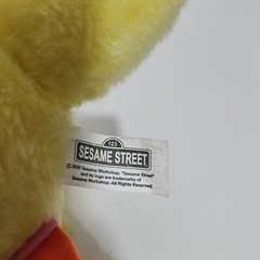Nanco Sesame Street Big Bird Plush Stuffed Animal Toy Yellow Ages 3 and Up FLAW