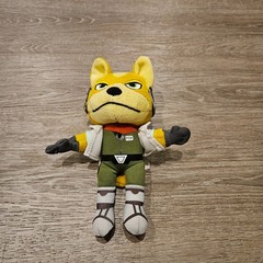 World of Nintendo Fox McCloud Star Fox Plush 8″ Jakks Pacific 2015 Nintendo
