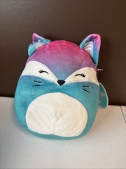 Squishmallows Vicki Fox 8″ Plush Kellytoy NWT Multicolor Soft Collectible Toy