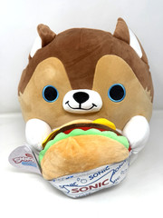Snackles Series 2 Lucas Puppy Sonic Cheese Burger 14” Plush Zuru Plush Stuffed