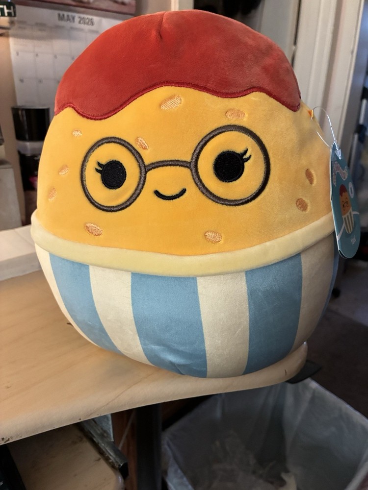Squishmallows 11 Inch YAEL The Chicken Nugget Hat Stuffed Animal Soft Plush NEW