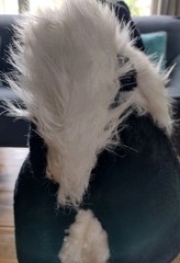 Siberian Husky Dog Plush Realistic Life Size 30” By Melissa & Doug Black White