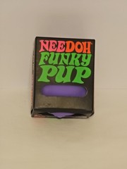 New Nee Doh Funky Pup Purple Squeeze Ball Super Squish In Hand FAST SHIP