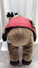 Large Eddie Bauer Plush Moose Vest Scarf Sitter Bunnies By The Bay Exclusive Tag