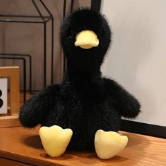 Duck Black 13 Inch Stuffed Animal Plush Toys Toddler Soft Dolls Kids Gifts