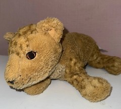 Ikea Plush Djungelskog Baby Cheetah Lion Leopard Cub Toy Stuffed Animal 10”