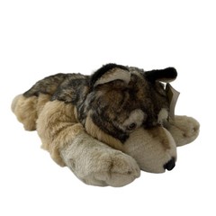 JAAG Yellowstone General Store 21″ Wolf Plush Laying Stuffed Animal NWT 2011