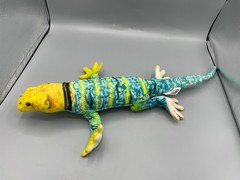Wildlife Artists Collared Lizard Reptile Plush Bright Colorful Stuffed Animal