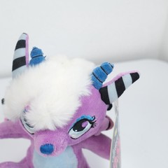 2012 Vtg Hasbro Littlest Pet Shop Moonlite Fairies Star Dusk Lilac Fairy Plush