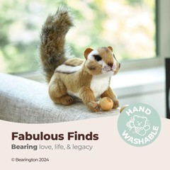 Collection Chippie Plush Chipmunk Stuffed Animal, 7 Inch –