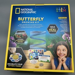 National Geographic Butterfly Growing Kit STEM- Learning Education Science