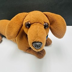 HANSA Lifelike Dachshund Pup Thomas Boland Stuffed Animal 12” Dog Plush Puppy
