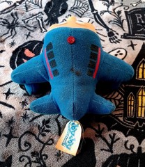 Jay Jay The Jet Plane 5” Plush Puppet Vinyl Face Retired Vintage 2000 Kidpower