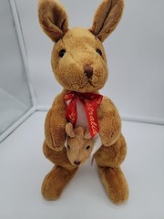 Aussie Friends Kangaroo Plush Baby Joey 12” Australia Stuffed Animal Soft Toy