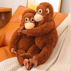 IKEA DJUNGELSKOG Orangutan Soft Toy – Brown (104.028.41)