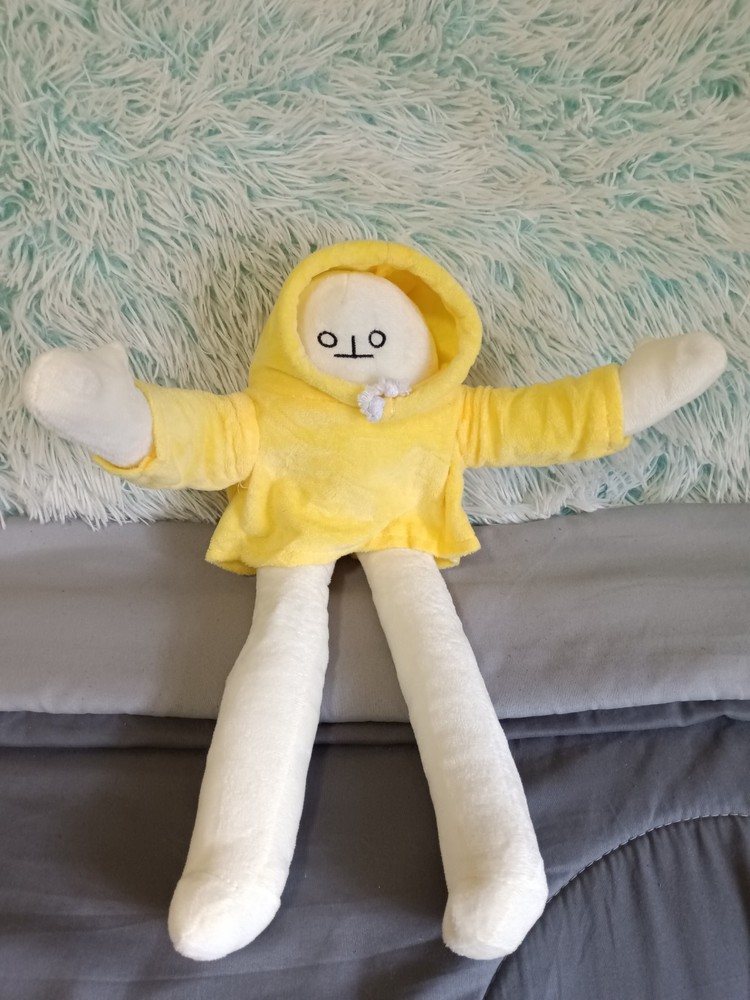 Banana Man Magnet Hands Plush Toy- Unbranded Stuffed Animal 14″