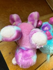 Lot of Hatchimals Aqua Purple & Pink Plush Parrot Bird & Pegasus Flying Horse