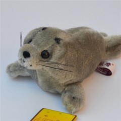 middle cute plush high quality gray seal toy kids’ gift about 35cm