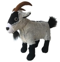 ADORE 15″ Standing Peewee the Pygmy Goat Stuffed Animal Plush Toy