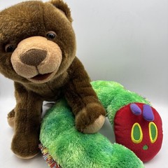 World of Eric Carle Brown Bear & Very Hungry Caterpillar Plush Toys