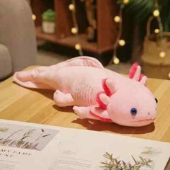Salamander Axolotl Pink 18 Inch Stuffed Animal Plush Toy Kids Fluffy Dolls Gifts