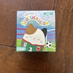 McDonald’s FIFA Squishmallow Cam the Cat – Brand New – World Cup Football