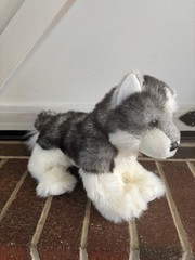 Douglas Cuddle Toys Siberian Husky Puppy 12″ Plush Stuffed 2013