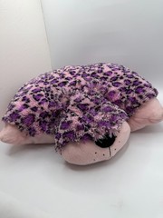 Pillow Pets Signature Lulu Leopard Pink Purple Spotted Cheetah 18″ 2012 Retired