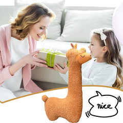 Giant 51″ Alpaca Plush Pillow – Perfect Gift for Her on Any Occasion