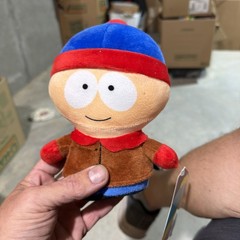 NEW Stan Marsh South Park Licensed Plush 7” Toy Factory 2025 Comedy Central NWT