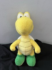 Super Mario Goldie Koopa Troopa Plush 8” Nintendo 2012 Good Preowned Condition
