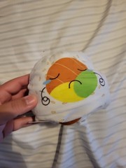 Sushi Roll Plush 6″ Stuffed Animal Claw Crazy UWT Cute Kawaii Happy Sad