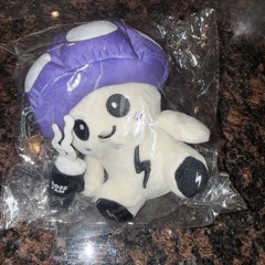 Everyday Dose Mushy Plushy Mushroom 7″ Stuffed Toy Coffee Brand Mascot Expo West