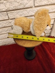 Hug Fun International Bunny Tan & White 8″ L x 4″ T Made in China
